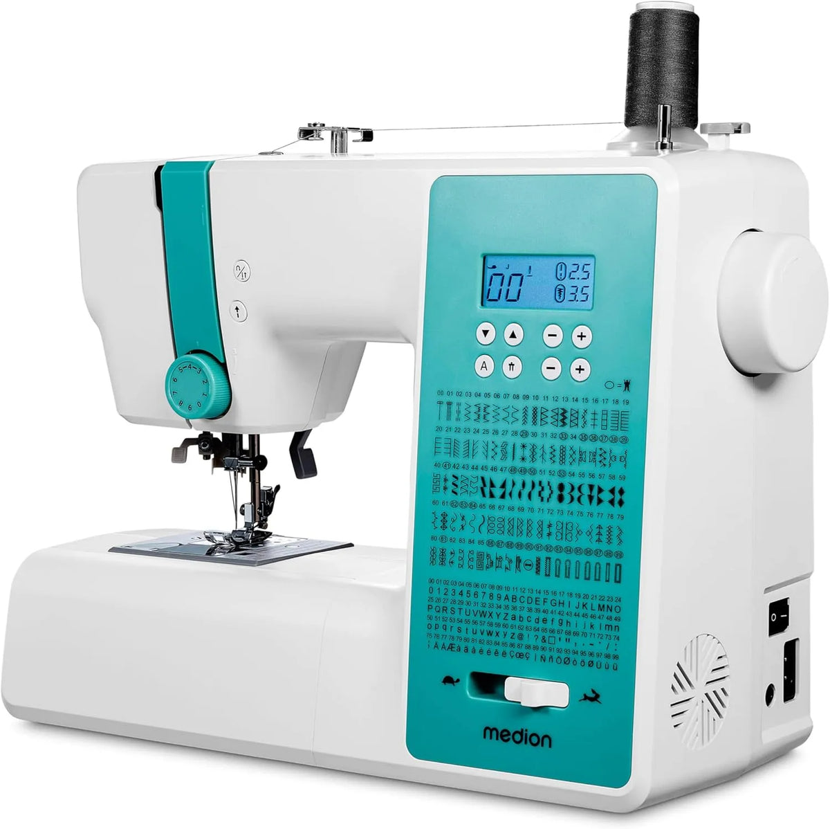 SD36 MD11881 Fadenschneider, Nähmaschine, elektrische Nähmaschine, 36 W, MEDION
