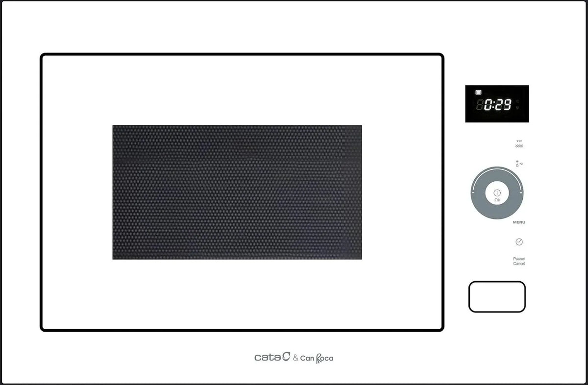 Cata B250 Mikrowelle, 60 cm, 25 L, 1200 W, 900 W, Grill, Einbau, Mikrowellenofen, 8 automatische Programme