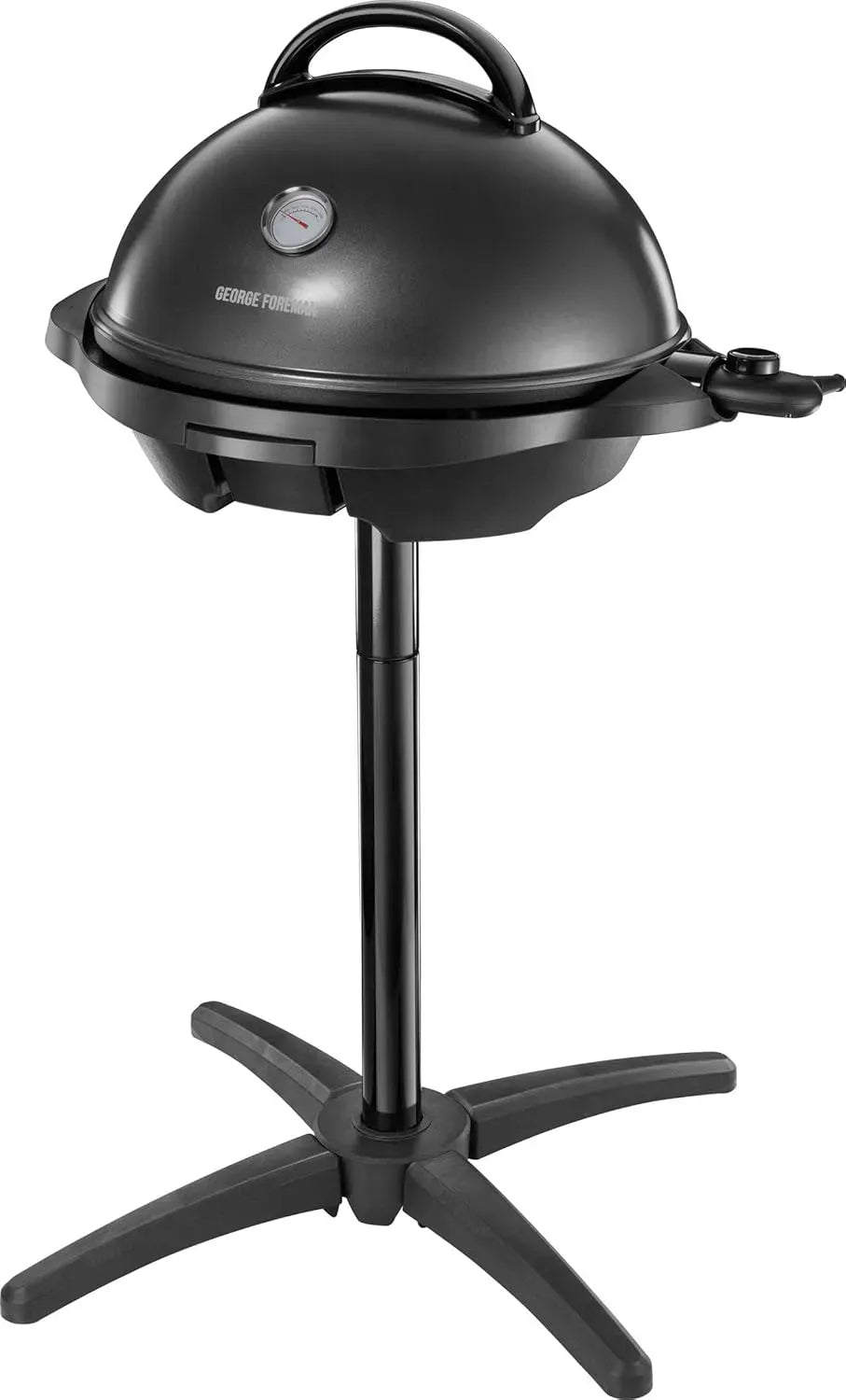 2in1 Grill, elektrischer Tischgrill, 44,5cm, 2400 W, Ø 44,5 cm, 2 Temperaturzonen, Schwarz, George