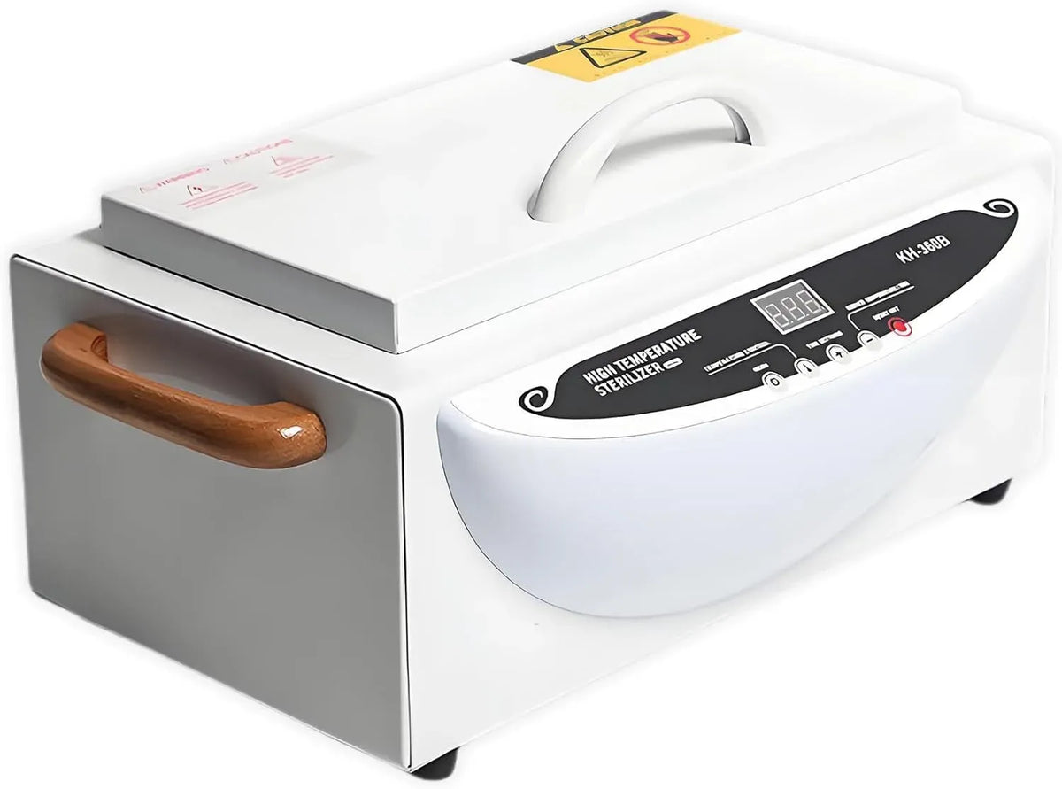 Trockenwärme-Sterilisator für Nagel- und Metallwerkzeuge, Friseur, für Hochtemperatur-Sterilisator mit Timer und automatischer Abschaltung, Klinik