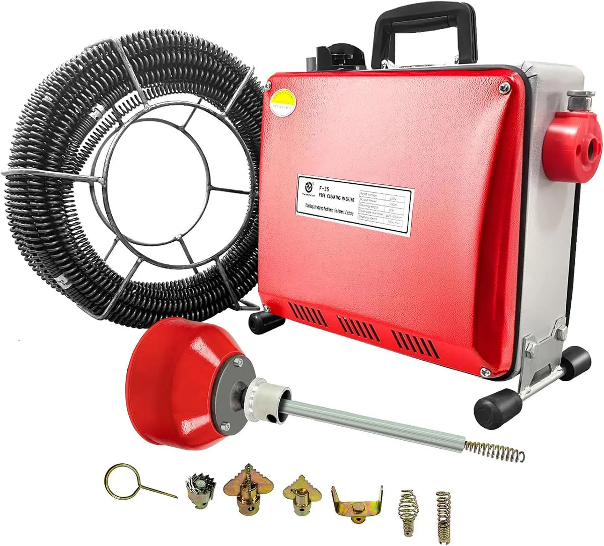 Rohrreinigungsmaschine, 550 W, Elektrische