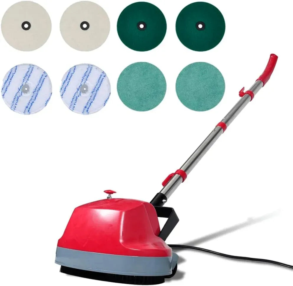 SKM 5 Bohnermaschine, 3,9 KG, 5 in 1 Doppelkopf Bohnermaschine Polierer-B3,9KG