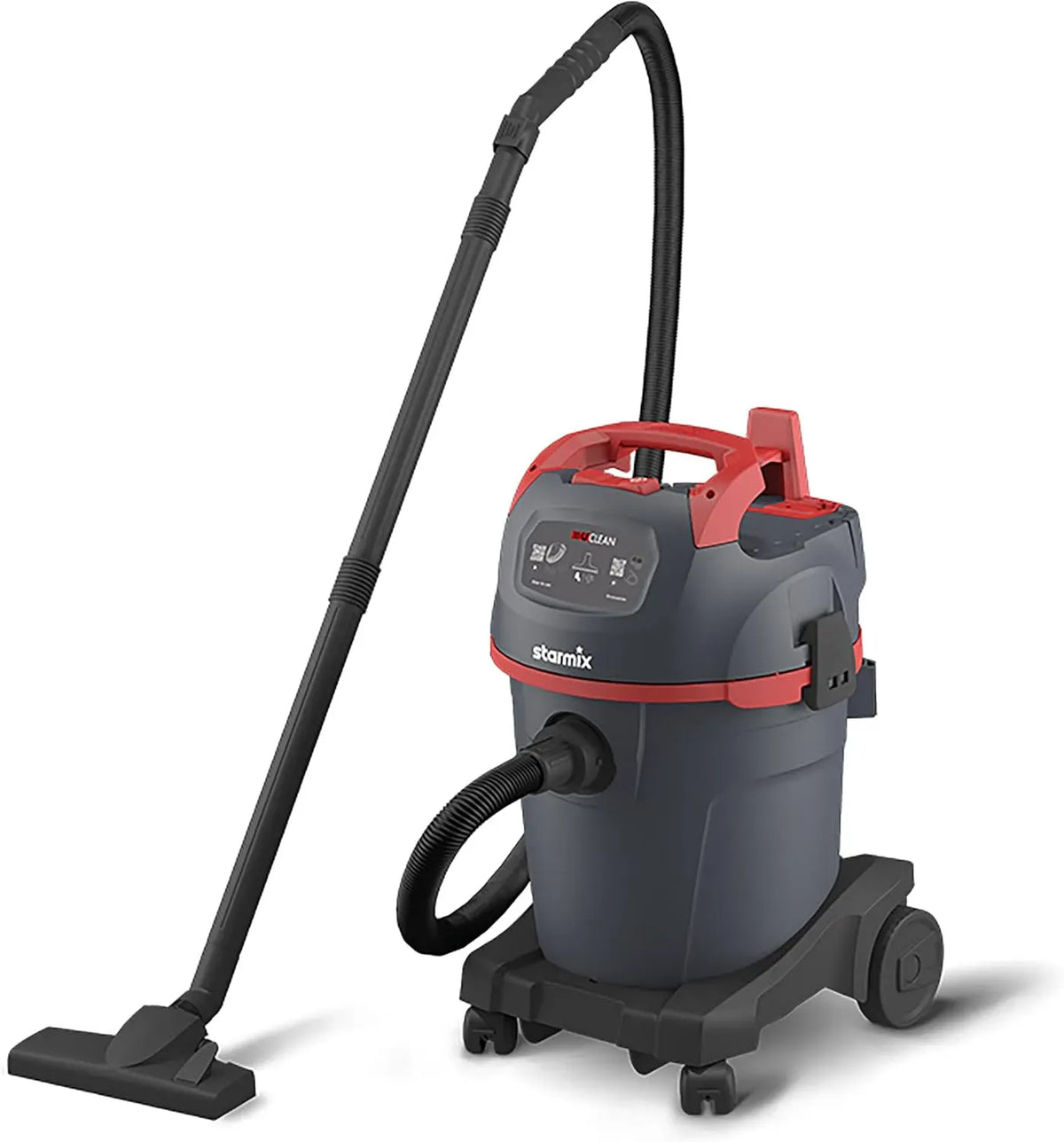 Starmix Gerätezubehör, 32 L, 1400 W, 259 mbar, Nass-/Trockensauger mit 10 m Aktionsradius, uClean 1432 HK