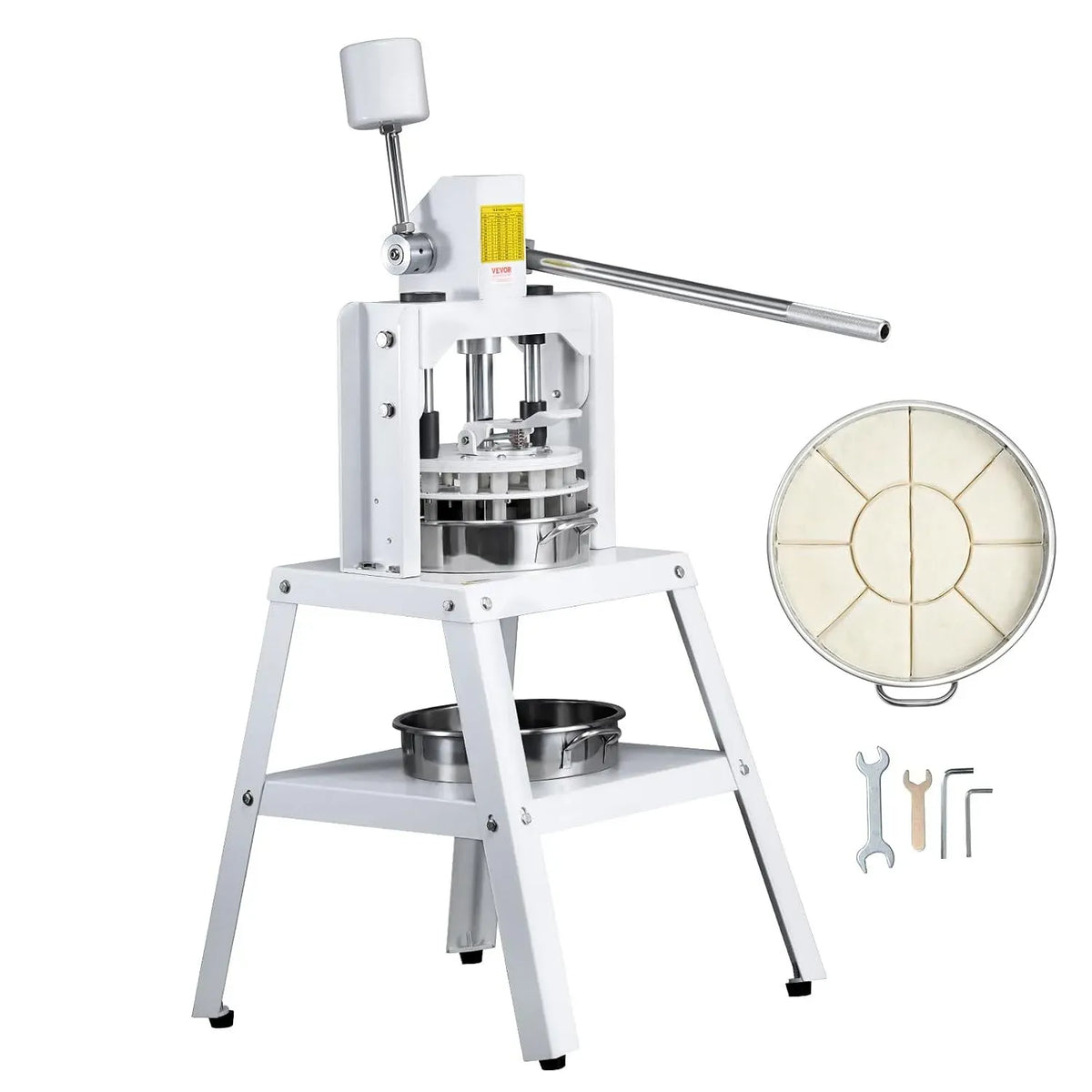 VEVOR 10-teilige 304er-Edelstahl Brotbackautomat, 560 g, Brotbackmaschine, Restaurant