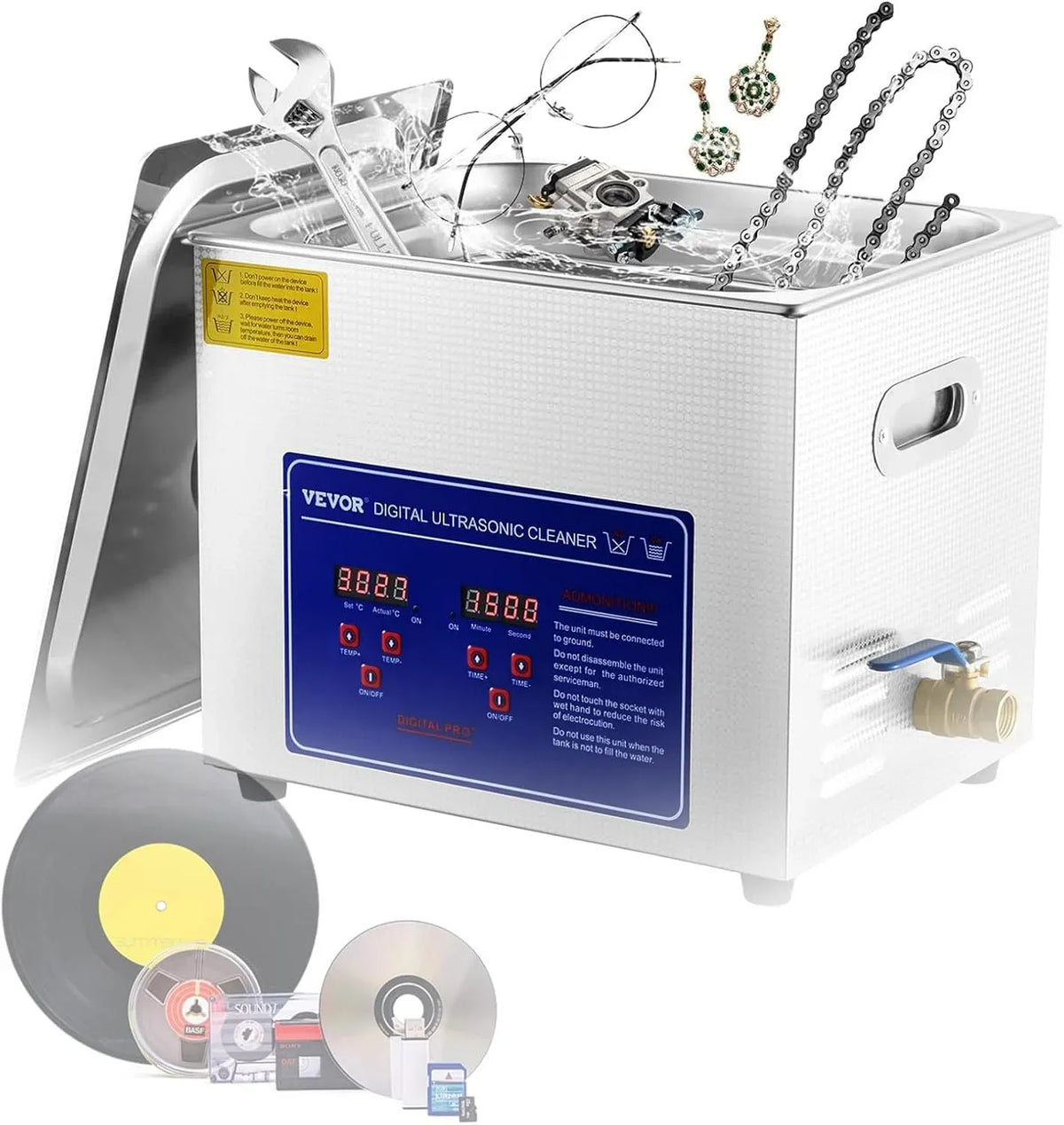 40-kHz-Schallplattenreinigung Schallplattenreiniger