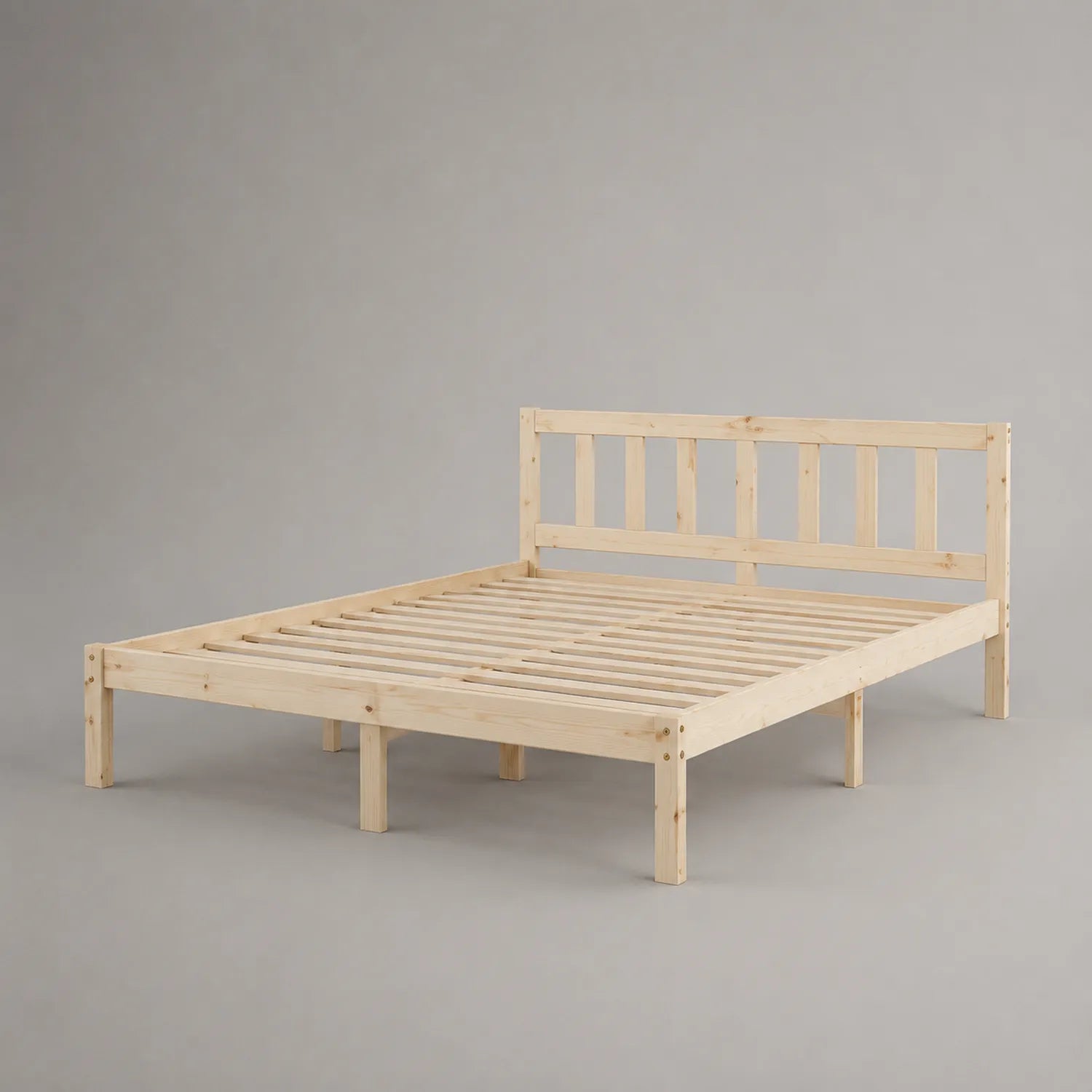 Kiefernholz Bettgestell 200x160 cm Natur