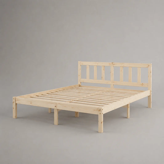 Kiefernholz Bettgestell 200x160 cm Natur