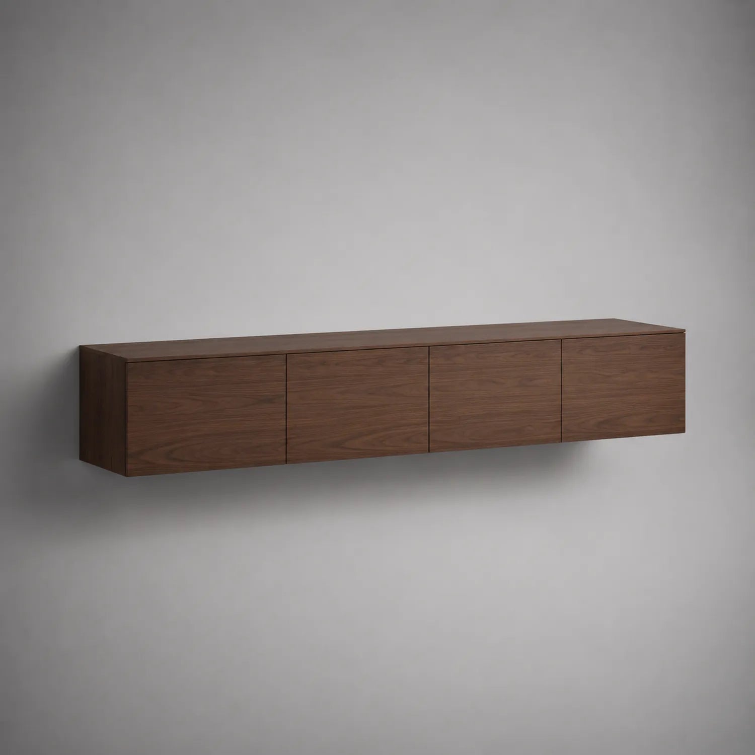Hängeschrank TV-Möbel Walnuss Dunkelbraun 200cm