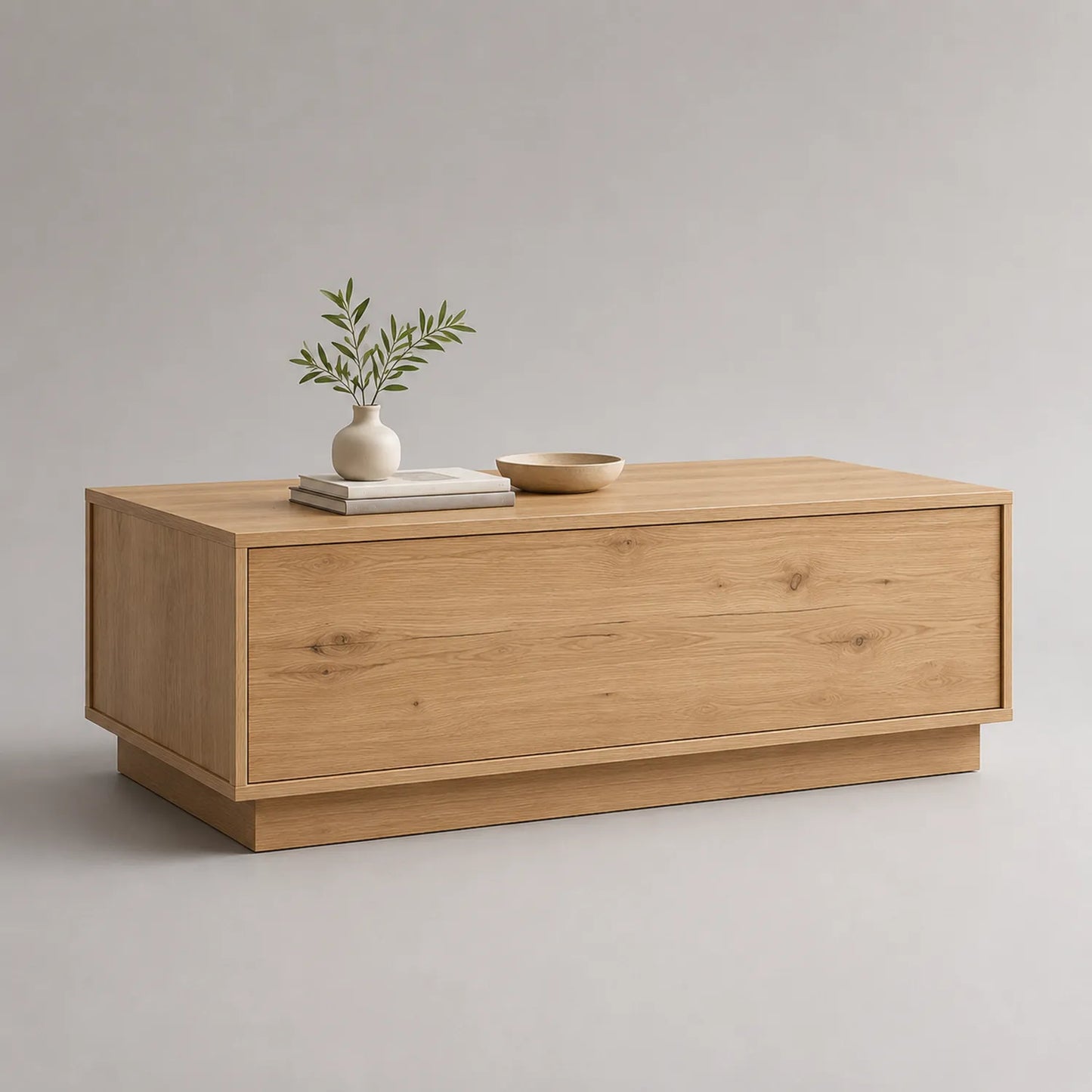 Eichenfurnier Couchtisch