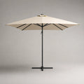 Sonnenschirm Rechteckig 300x200cm Beige Polyester Aluminium