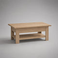 Couchtisch Eiche Massivholz 110x60x45 cm