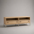 TV-Lowboard aus Eiche Holz 120cm