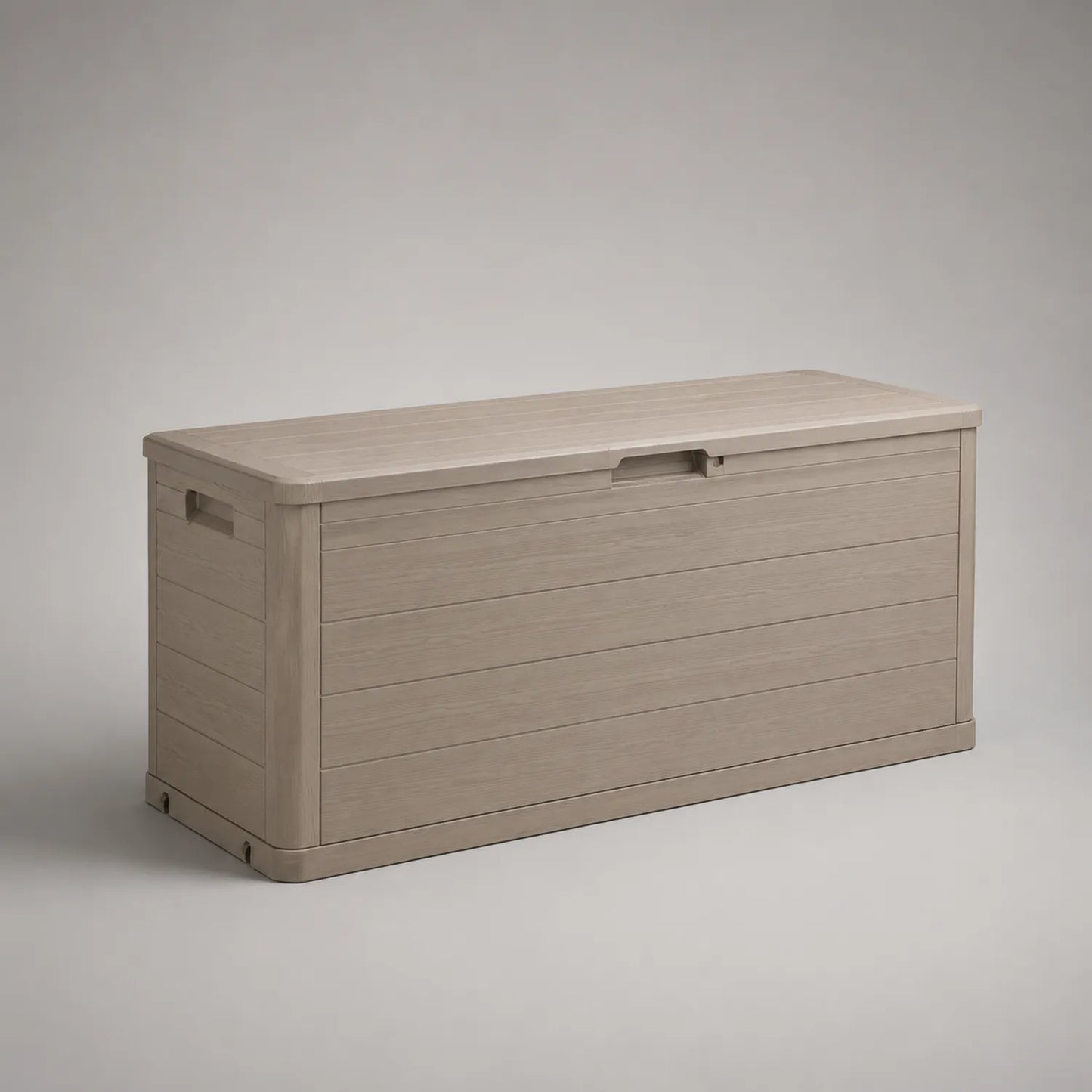 Kunststoff Aufbewahrungsbox Polypropylen 120cm Beige