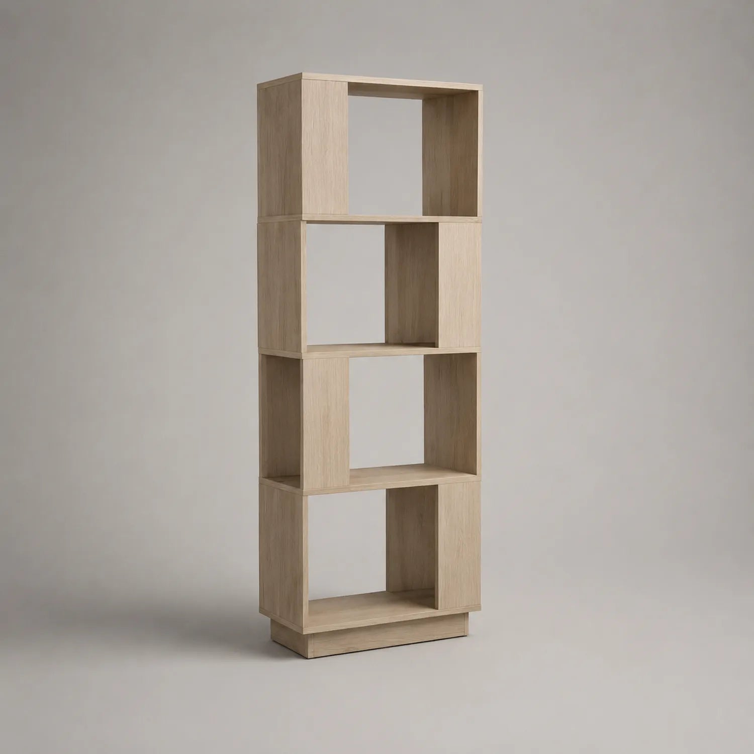 Holz Bücherregal Eiche 180cm