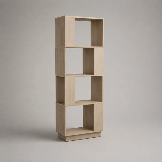 Holz Bücherregal Eiche 180cm