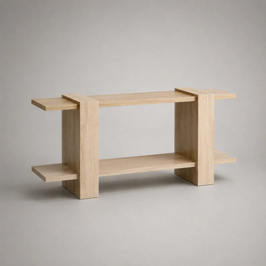 Holzregal Eiche 120x40x80cm