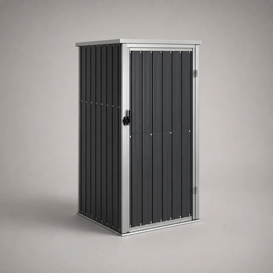 Metall-Geräteschrank Anthrazit 90x50x190 cm wasserdicht