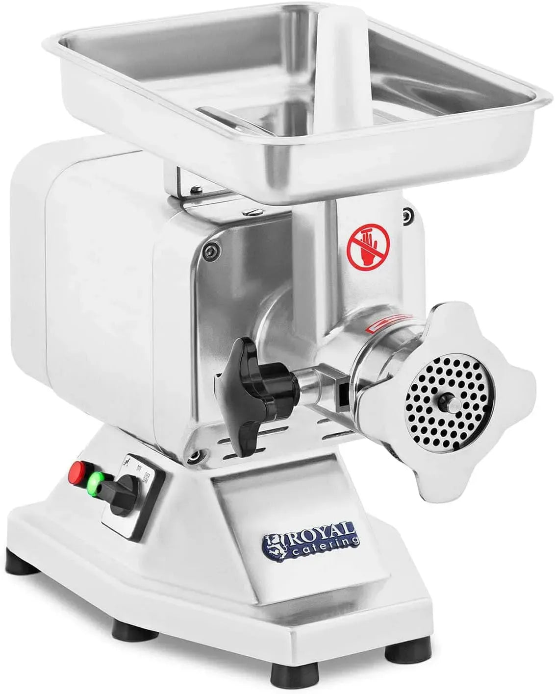 RCFW-120PRO 120kg/h Fleischmaschine, Wurstmaschine, Fleischwolf, 850 W, 120 kg, 8 mm, Gastronomie, Edelstahl, Royal