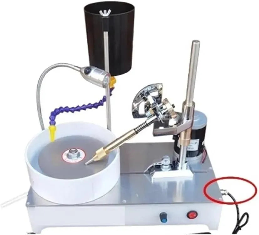 Präzisions-Schmuck-Jade-Schleifpoliermaschine, Edelstein-Facettiermaschine, Praktisch