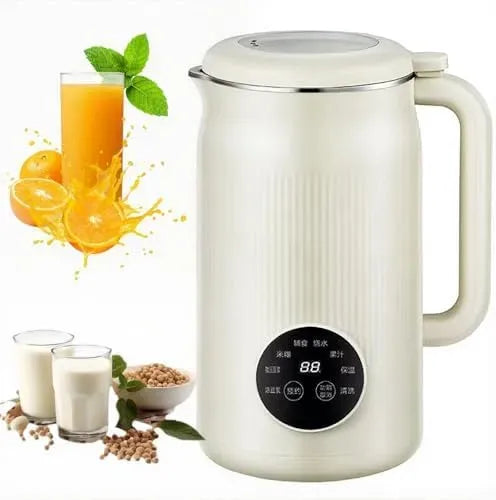 Pflanzenmilchbereiter, Nussmilchmaschine, Filter, 1200 ml, Warmhaltefunktion, Wärmefunktion, für Mandel