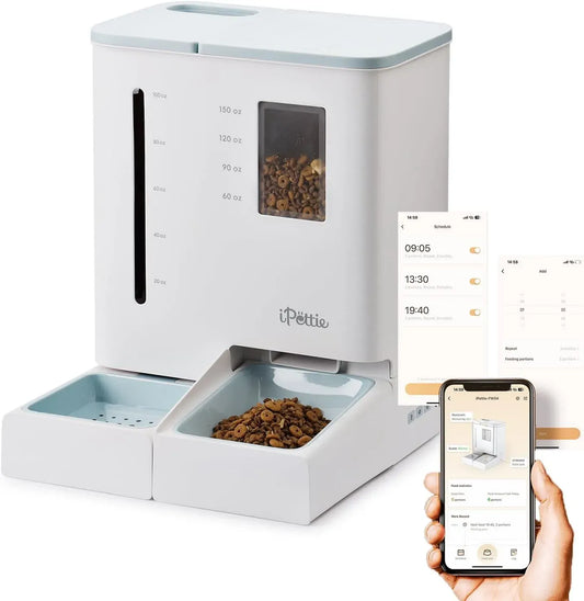 FW54 2-in-1 Futterautomat, 8,9 L, WLAN, iPettie