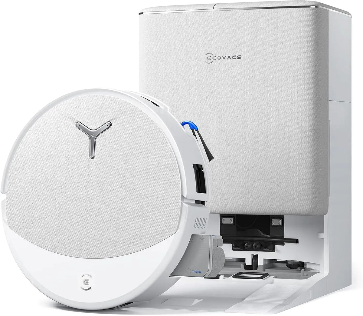 Saugroboter, ECOVACS T90, 000 Pa, Staubsaugerroboter, PRO Omni Saugroboter mit Wischfunktion Blast & 30