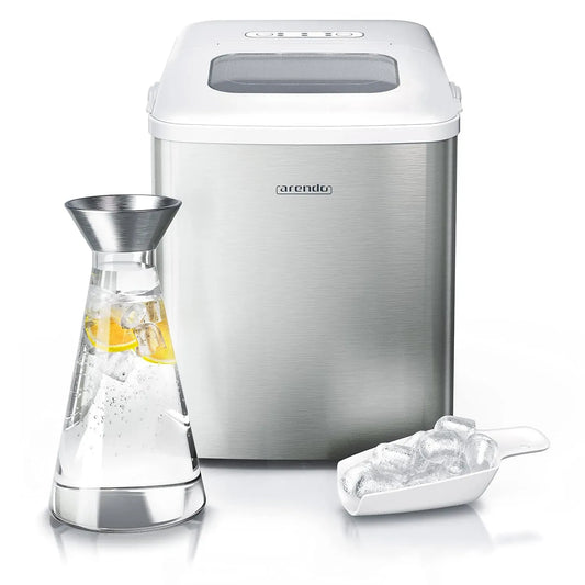 Eiswürfelmaschine, Edelstahl, Eiswürfelbereiter Edelstahl, BPA frei, ABS