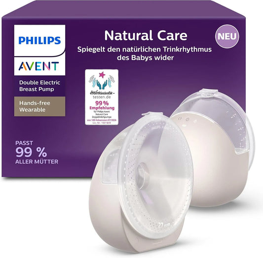 Philips SCF495/11 Milchpumpe, elektrische Stillpumpe, tragbar, IPS-Panel