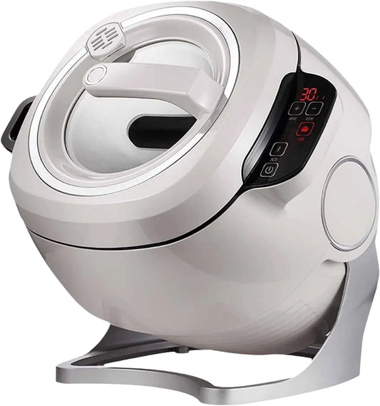3-Gang-Einstellung/360 Automatikkochmaschine, 6 L, 2000 W, Weiß