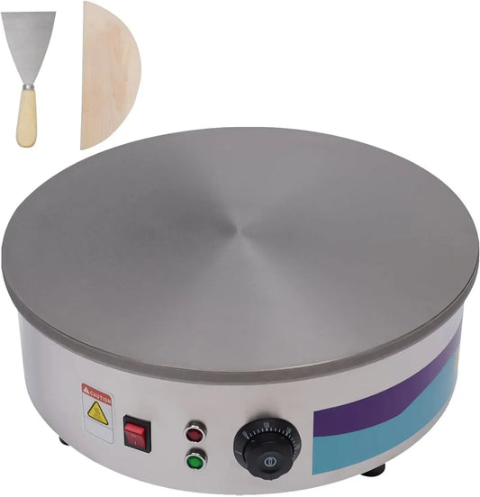 Crepes Maker, Crepesmaker, Crepegerät, 45 cm, 3000 W, 50 bis 300 °C, 220 V, für Palatschinken