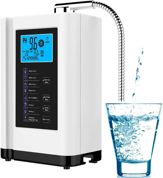 Wasserreinigungsgerät, Wasserfilter, Wassergerät, Trinkwasserfiltersystem, 8000 L, Weiß, für Den Heimgebrauch Mit 7 Wassereinstellungen