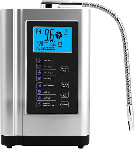 Wasserionisierungsgerät, Haushaltswasserfilter, Aktivkohlefilter, Trinkwasserfiltersystem, LCD-Display, für die Küche