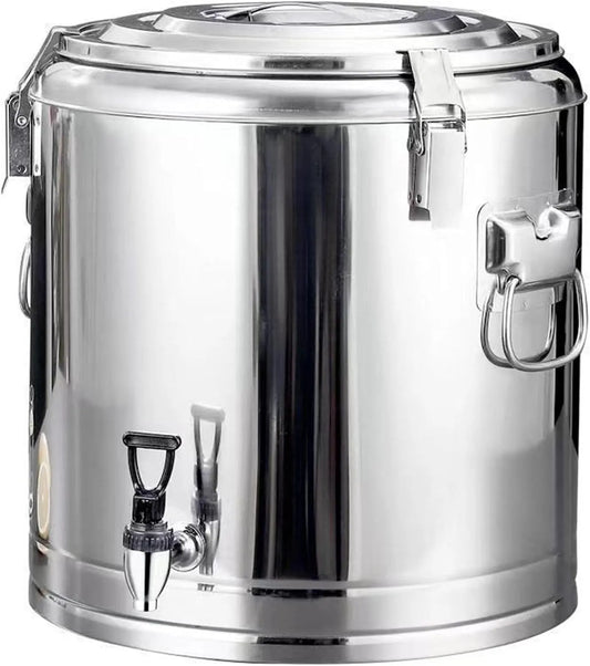 Heißwasserspender, Getränkespender, Getränkedispenser, Heißwasserbereiter, 20 L, Gastronomie, Edelstahl, für Kaffee