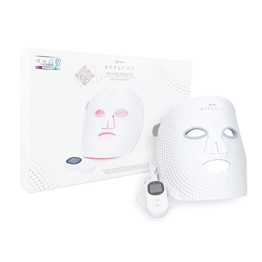 flexibel, Wellenlängen-LED-Gesichtsmaske, Multi-Modus-Hautpflege mit rotem, blauem, wiederaufladbar