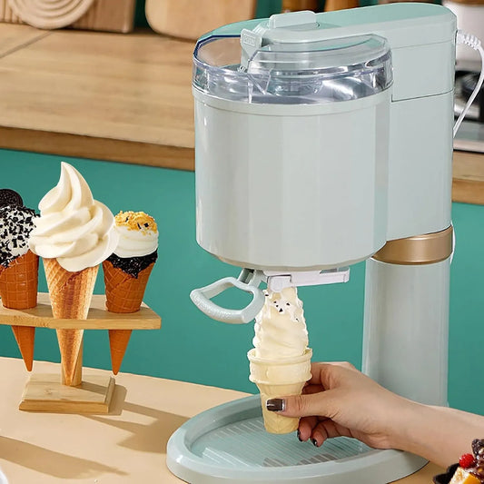 Mini-Joghurt-Maschine, Frucht-Sorbet-Gerät, Serve-Eismaschine, Speiseeismaschine, 1 L, für Hausküche