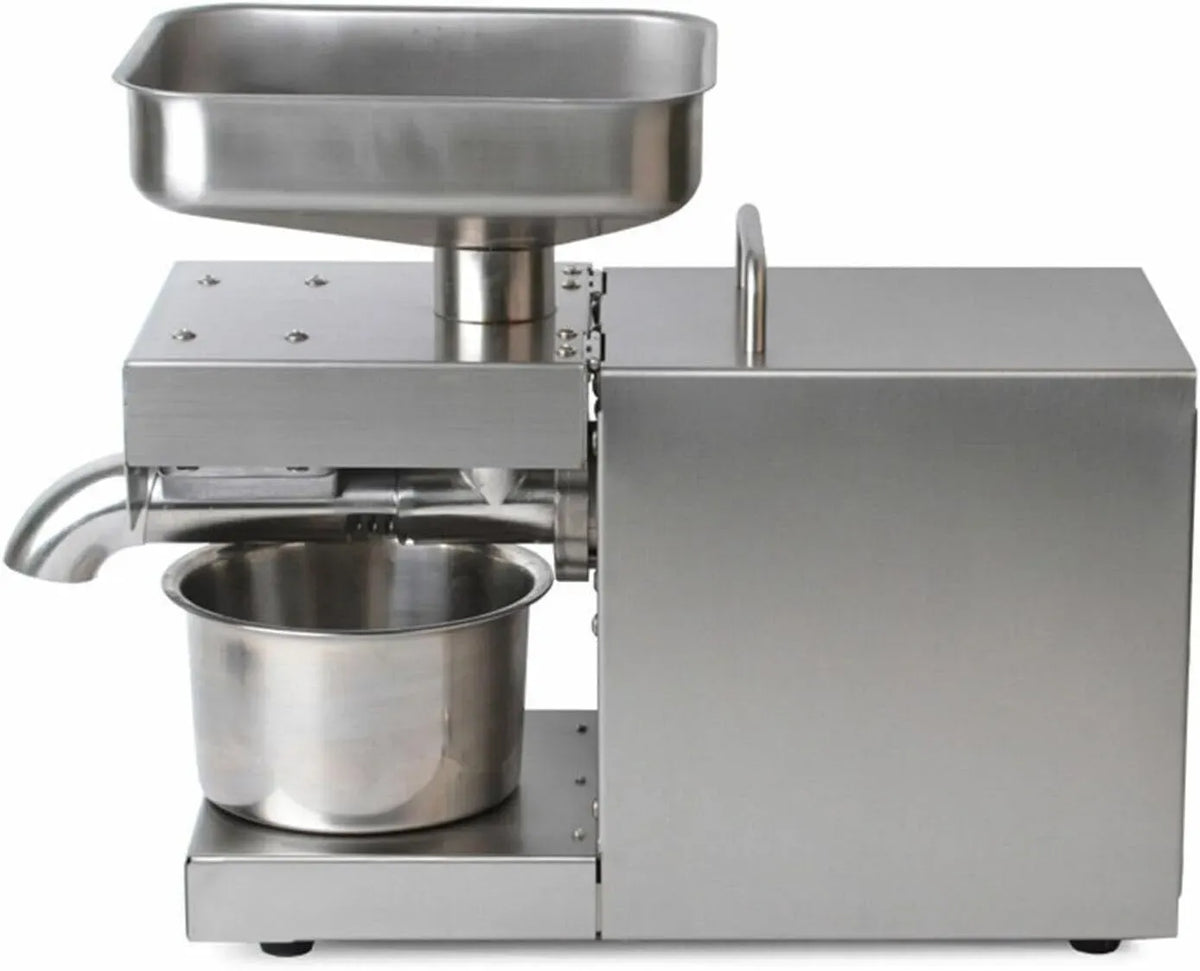 220V. Edelstahl-Ölpresse, Pflanzenölpresse, Erdnussölpresse, 600 W, 220 V