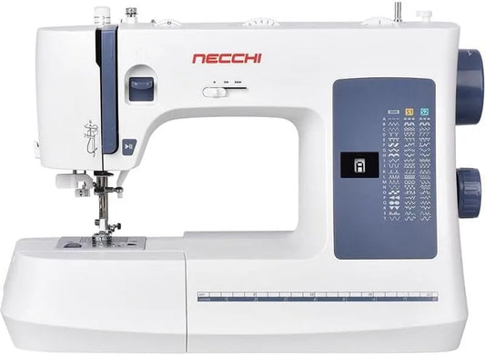 NC-59QD 1-Step Computernähmaschine, elektrische Nähmaschine, 180 mm, 59 Stiche, Necchi