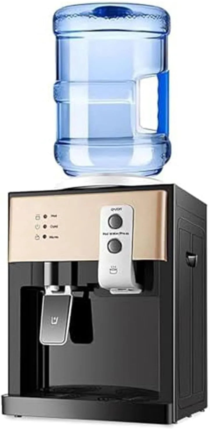 Tisch-Wasserautomat, Wasserspender, 1,36x24CM, für heißes/kaltes Wasser geeignet für Zuhause Büro Küche