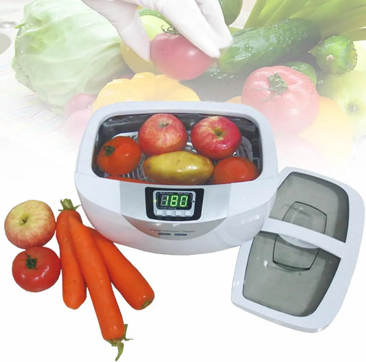 Ultraschall-Schmuckreiniger, Ultraschallreiniger, Ultraschallreinigungsgerät, 2,5 L, Timer, gewerblich, Wärmefunktion, für die effiziente Re