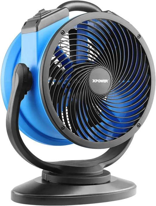 Ventilator FC-300S 1600CFM, Blau, Ventilator zur Luftzirkulation