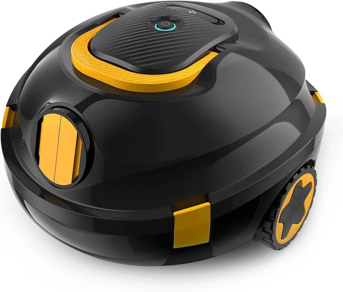 Poolroboter, Poolsauger, Akku, Poolreinigungsroboter, Poolreiniger, 110 m, kabellos, Schwarz, für Flache Boden bis 110 m²