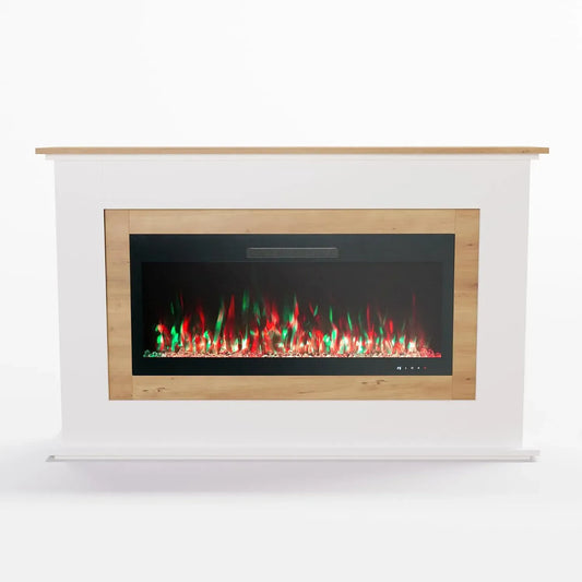 Elektrokamin, Standkamin, Wandkamin, Heizung, elektrischer Kamin, Wärmefunktion, Stand- und Wandmontage, GLOW FIRE