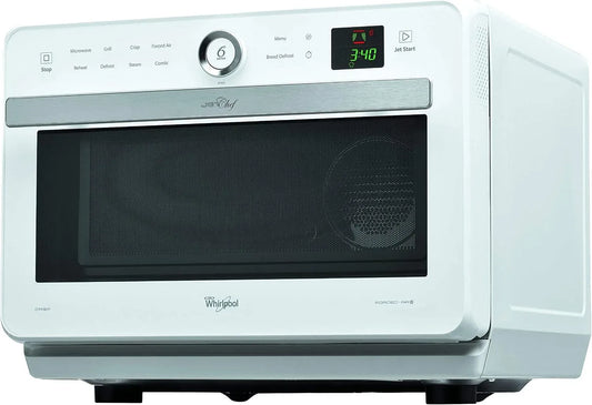 Whirlpool JT 469 6th Mikrowelle, 33 L, 1000 W, Grill, Mikrowellenofen, Weiß
