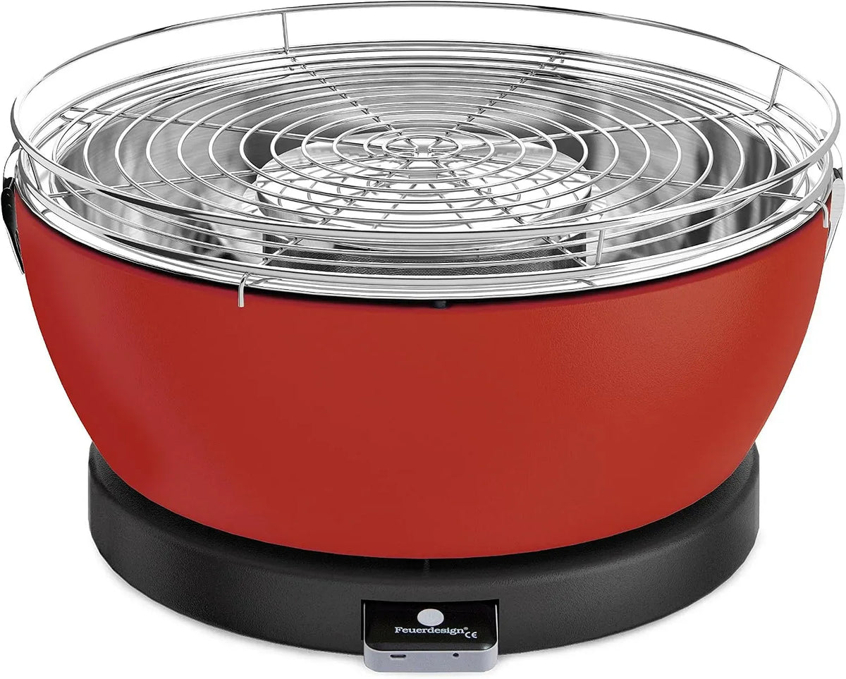 Tischgrill, elektrischer Tischgrill, Rot
