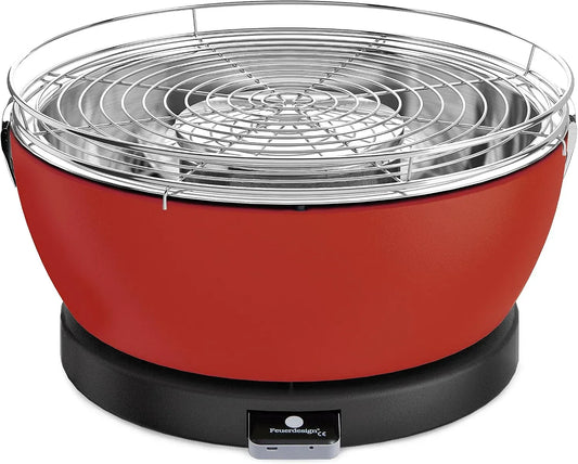 Tischgrill, elektrischer Tischgrill, Rot