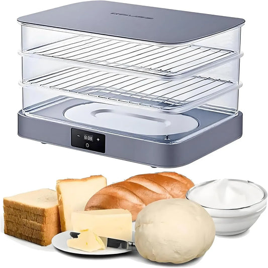 Brotbackautomat, Brotbackmaschine, Touch-Bedienung, einstellbare Temperatur, transparente Sichtbarkeit