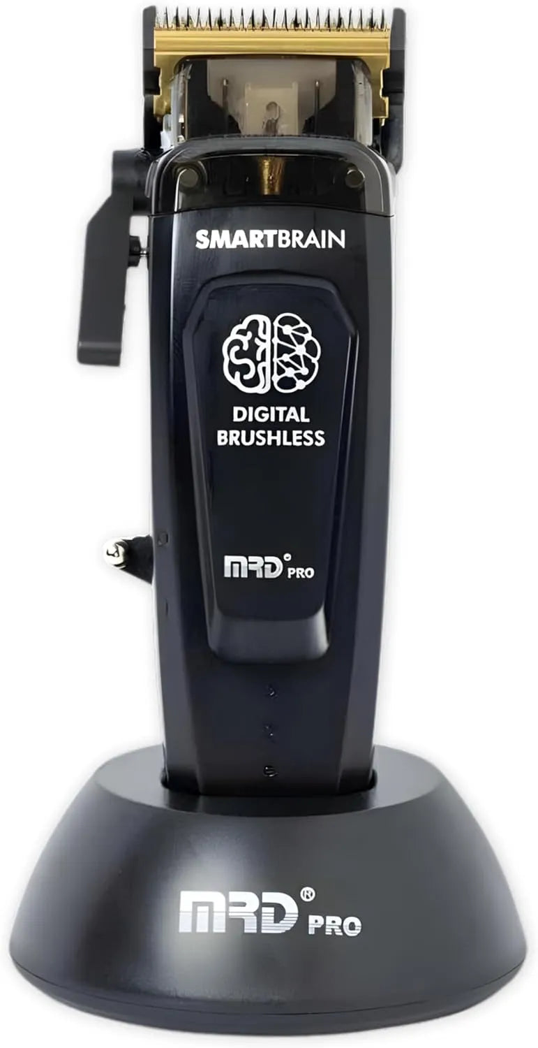 Haarschneidemaschine, Akku, USB, gewerblich, kabellos, Schwarz, MRD PRO