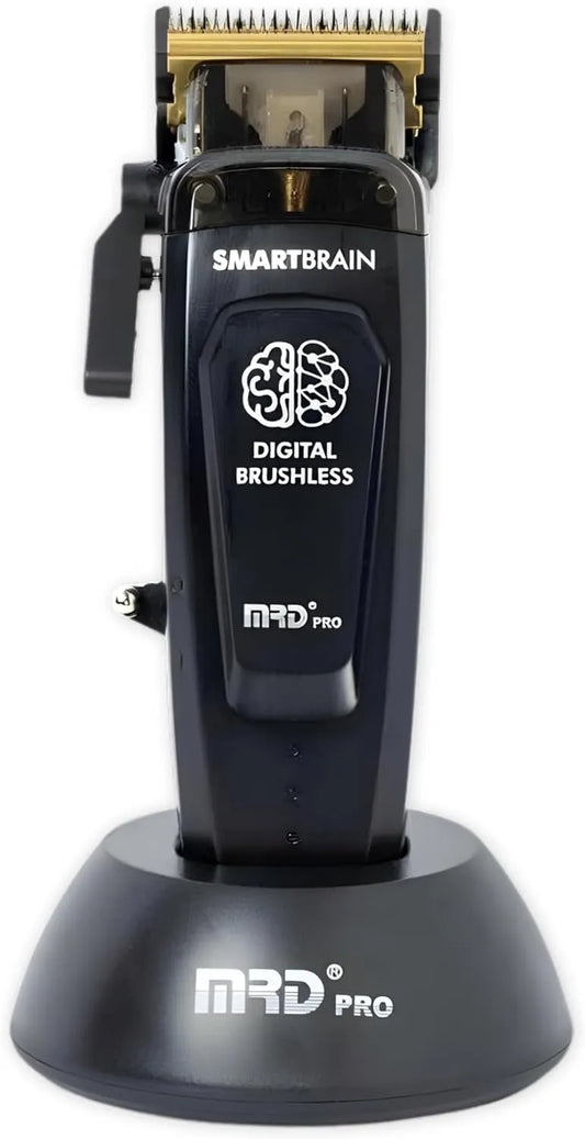 Haarschneidemaschine, Akku, USB, gewerblich, kabellos, Schwarz, MRD PRO