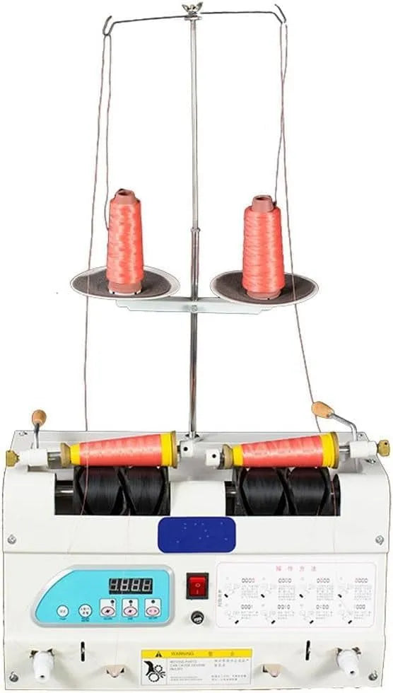 Digitaler mit Automatikbetrieb Spulenwickler für Näh- und Stickmaschinen, einfacher Garnaufwickler für Stoff- und Bekleidungsprojekte, perfekt für