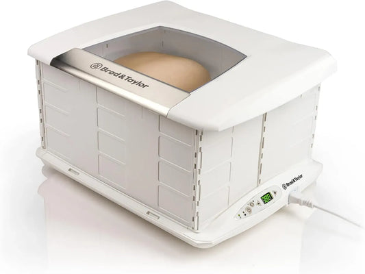 Cooker, Edelstahl, Weiß, Brod and Taylor Regal-Set, Edelstahl Proofer and Slow Cooker weiß